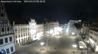 Archiv Foto Webcam Hauptmarkt Zwickau 23:00