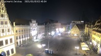 Archiv Foto Webcam Hauptmarkt Zwickau 01:00