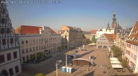 Archiv Foto Webcam Hauptmarkt Zwickau 07:00