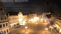 Archiv Foto Webcam Hauptmarkt Zwickau 23:00