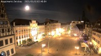 Archiv Foto Webcam Hauptmarkt Zwickau 01:00