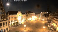 Archiv Foto Webcam Hauptmarkt Zwickau 01:00