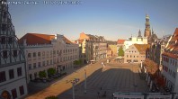Archiv Foto Webcam Hauptmarkt Zwickau 06:00