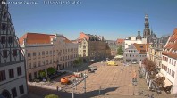 Archiv Foto Webcam Hauptmarkt Zwickau 09:00