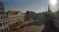 Archiv Foto Webcam Hauptmarkt Zwickau 17:00