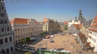 Archiv Foto Webcam Hauptmarkt Zwickau 09:00