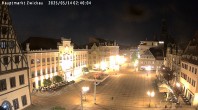 Archiv Foto Webcam Hauptmarkt Zwickau 01:00