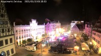 Archiv Foto Webcam Hauptmarkt Zwickau 23:00
