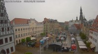 Archiv Foto Webcam Hauptmarkt Zwickau 09:00