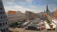 Archiv Foto Webcam Hauptmarkt Zwickau 11:00