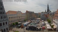 Archiv Foto Webcam Hauptmarkt Zwickau 13:00