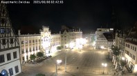 Archiv Foto Webcam Hauptmarkt Zwickau 01:00
