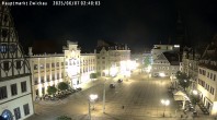 Archiv Foto Webcam Hauptmarkt Zwickau 01:00