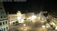 Archiv Foto Webcam Hauptmarkt Zwickau 23:00
