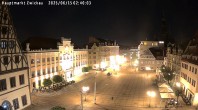 Archiv Foto Webcam Hauptmarkt Zwickau 01:00