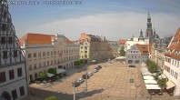 Archiv Foto Webcam Hauptmarkt Zwickau 09:00