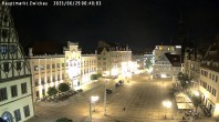 Archiv Foto Webcam Hauptmarkt Zwickau 23:00