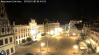 Archiv Foto Webcam Hauptmarkt Zwickau 01:00