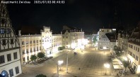 Archiv Foto Webcam Hauptmarkt Zwickau 23:00