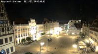 Archiv Foto Webcam Hauptmarkt Zwickau 23:00