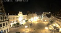 Archiv Foto Webcam Hauptmarkt Zwickau 01:00