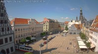 Archiv Foto Webcam Hauptmarkt Zwickau 09:00
