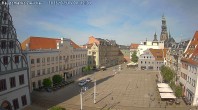 Archiv Foto Webcam Hauptmarkt Zwickau 07:00
