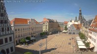 Archiv Foto Webcam Hauptmarkt Zwickau 09:00
