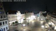 Archiv Foto Webcam Hauptmarkt Zwickau 01:00