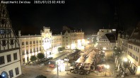 Archiv Foto Webcam Hauptmarkt Zwickau 01:00