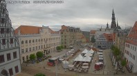 Archiv Foto Webcam Hauptmarkt Zwickau 07:00