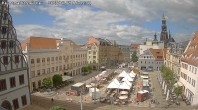 Archiv Foto Webcam Hauptmarkt Zwickau 09:00
