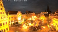 Archiv Foto Webcam Hauptmarkt Zwickau 03:00