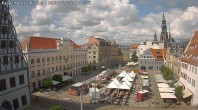 Archiv Foto Webcam Hauptmarkt Zwickau 09:00