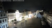 Archiv Foto Webcam Hauptmarkt Zwickau 23:00
