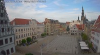 Archiv Foto Webcam Hauptmarkt Zwickau 06:00