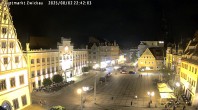 Archiv Foto Webcam Hauptmarkt Zwickau 21:00