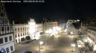 Archiv Foto Webcam Hauptmarkt Zwickau 01:00