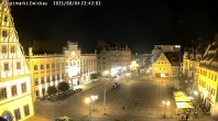 Archiv Foto Webcam Hauptmarkt Zwickau 21:00