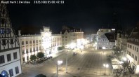 Archiv Foto Webcam Hauptmarkt Zwickau 23:00