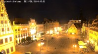 Archiv Foto Webcam Hauptmarkt Zwickau 03:00