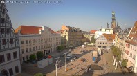Archiv Foto Webcam Hauptmarkt Zwickau 07:00