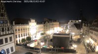 Archiv Foto Webcam Hauptmarkt Zwickau 01:00