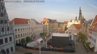 Archiv Foto Webcam Hauptmarkt Zwickau 06:00
