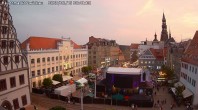 Archiv Foto Webcam Hauptmarkt Zwickau 19:00