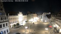 Archiv Foto Webcam Hauptmarkt Zwickau 23:00