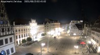 Archiv Foto Webcam Hauptmarkt Zwickau 01:00