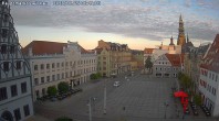 Archiv Foto Webcam Hauptmarkt Zwickau 05:00
