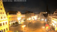 Archiv Foto Webcam Hauptmarkt Zwickau 01:00