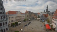 Archiv Foto Webcam Hauptmarkt Zwickau 08:00